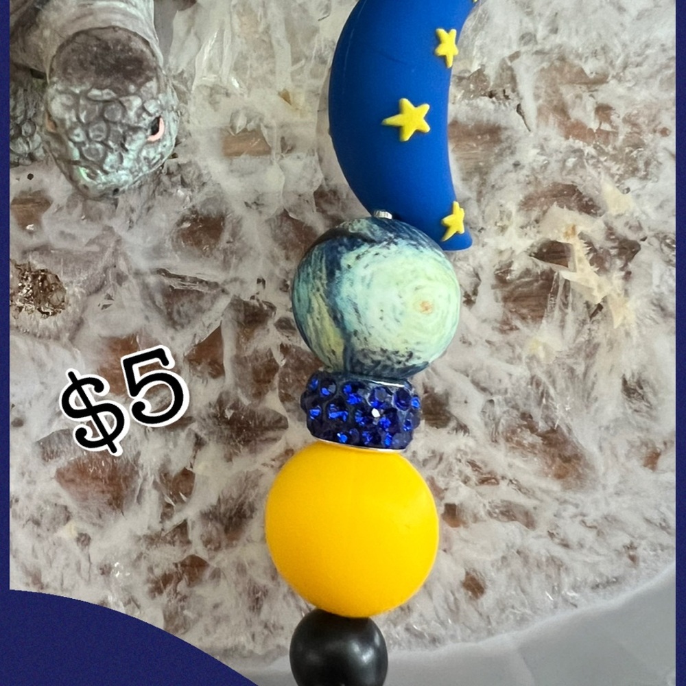 5/$20 Beaded Keychains or Purse/Cup Chains